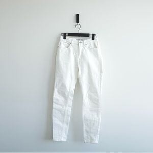 Everlane High-Rise Skinny Ankle Jean White Size US 25